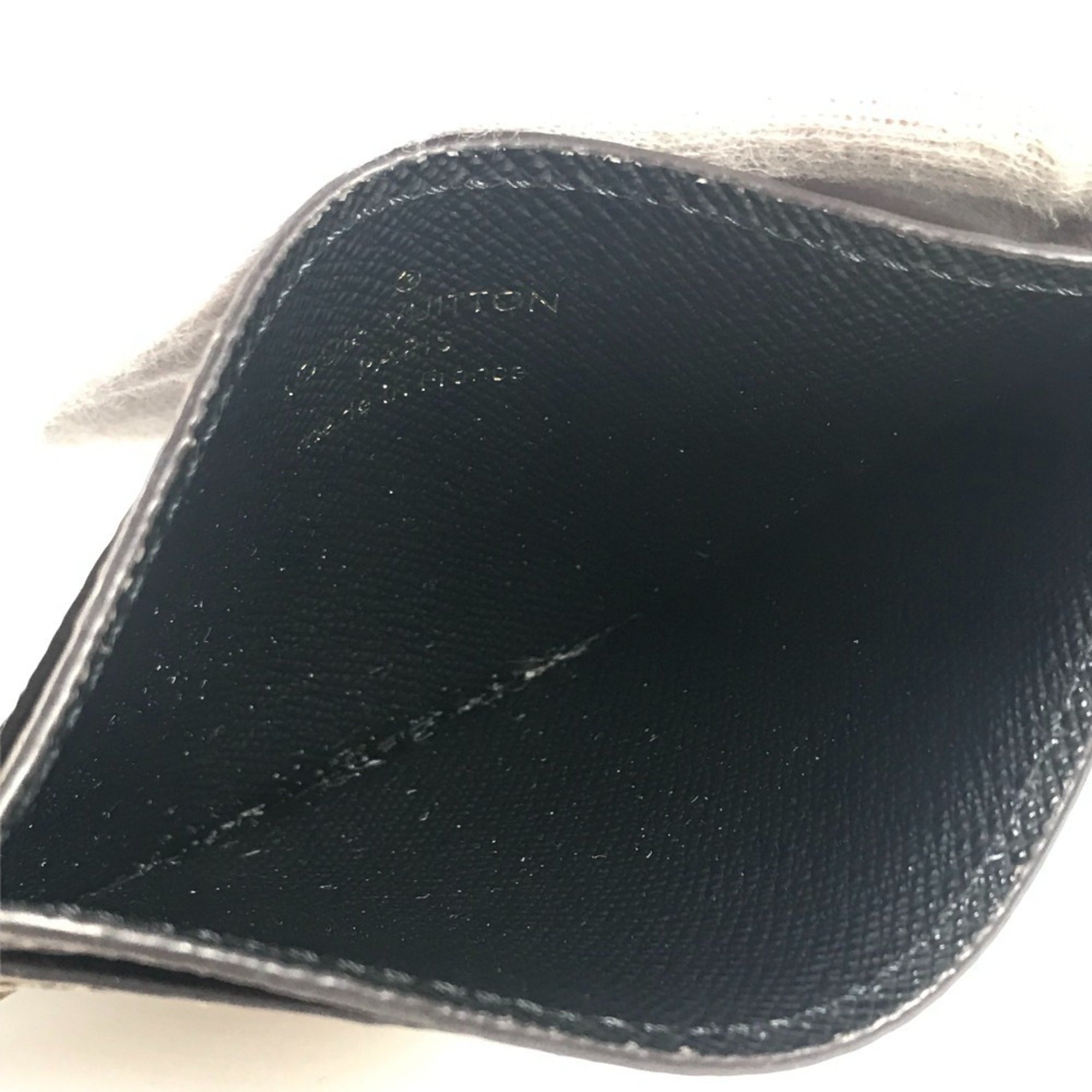 LOUIS VUITTON M69161 Monogram Reverse Porte Carte Sample Business Card Holder/Pass Case, Canvas, Men's/Women's, Brown, Like New