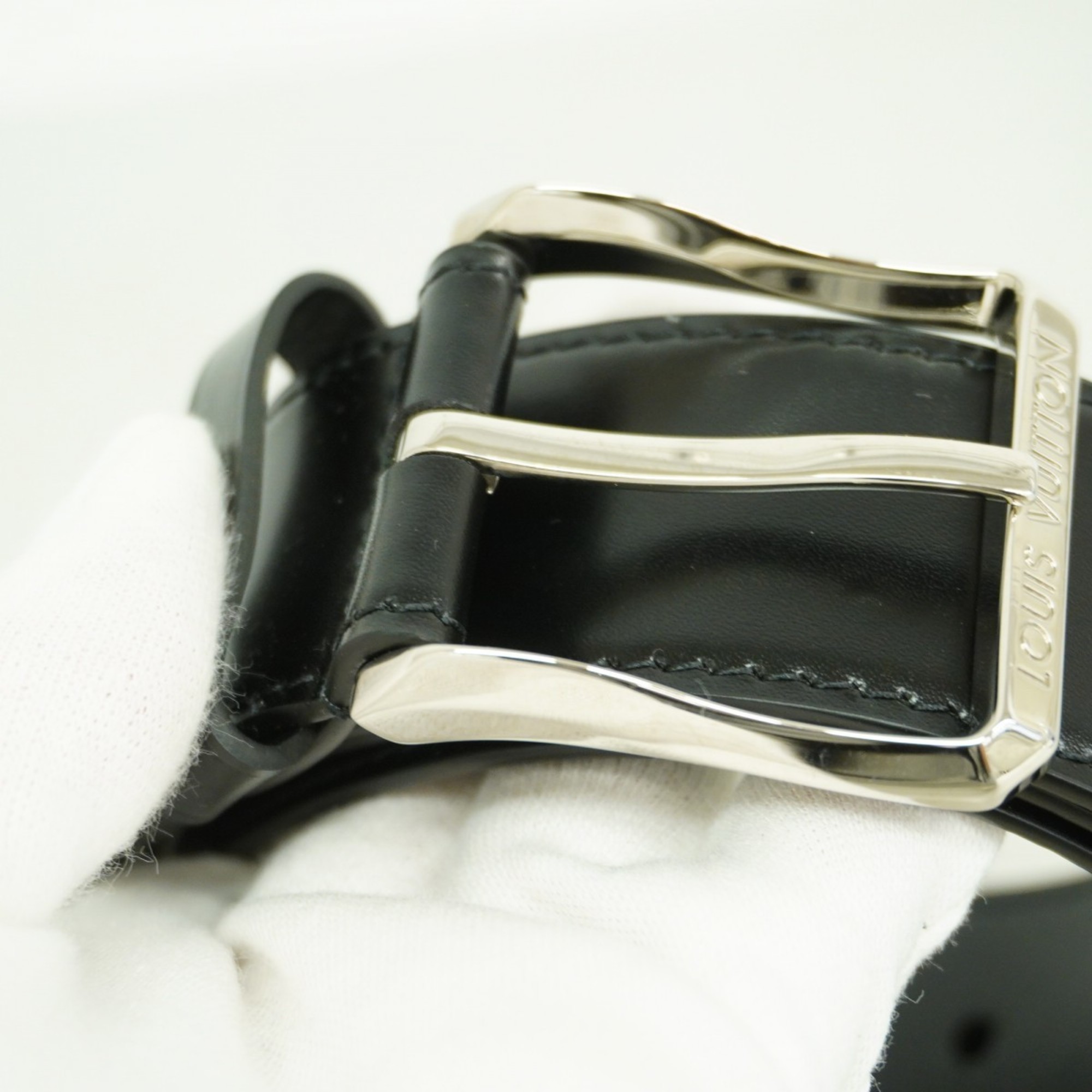 Louis Vuitton Belt M0614 Black Men's