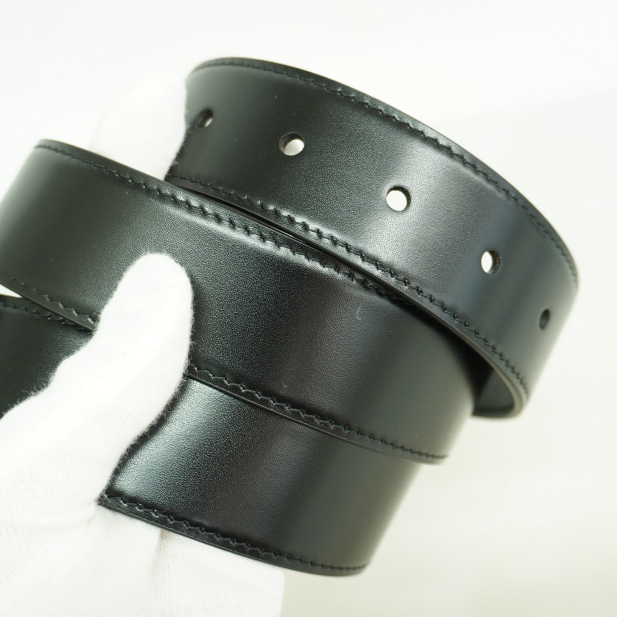 Louis Vuitton Belt M0614 Black Men's