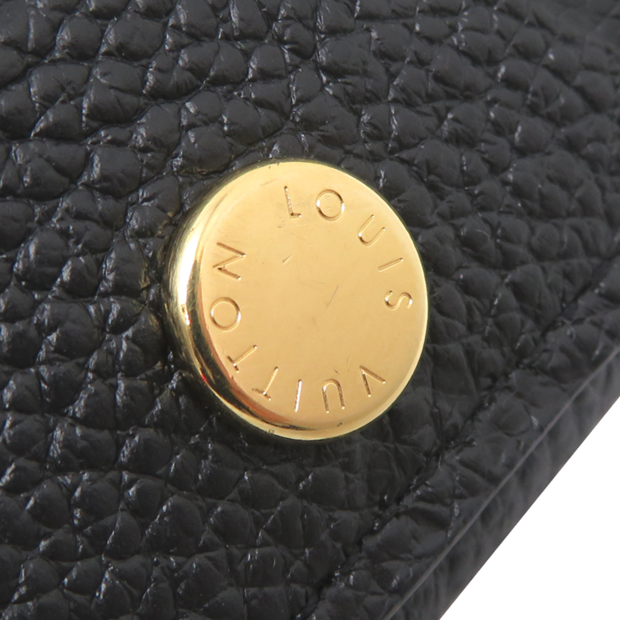 Louis Vuitton Envelope Carte de Visite Women's Card Case M58456 Monogram Empreinte Black