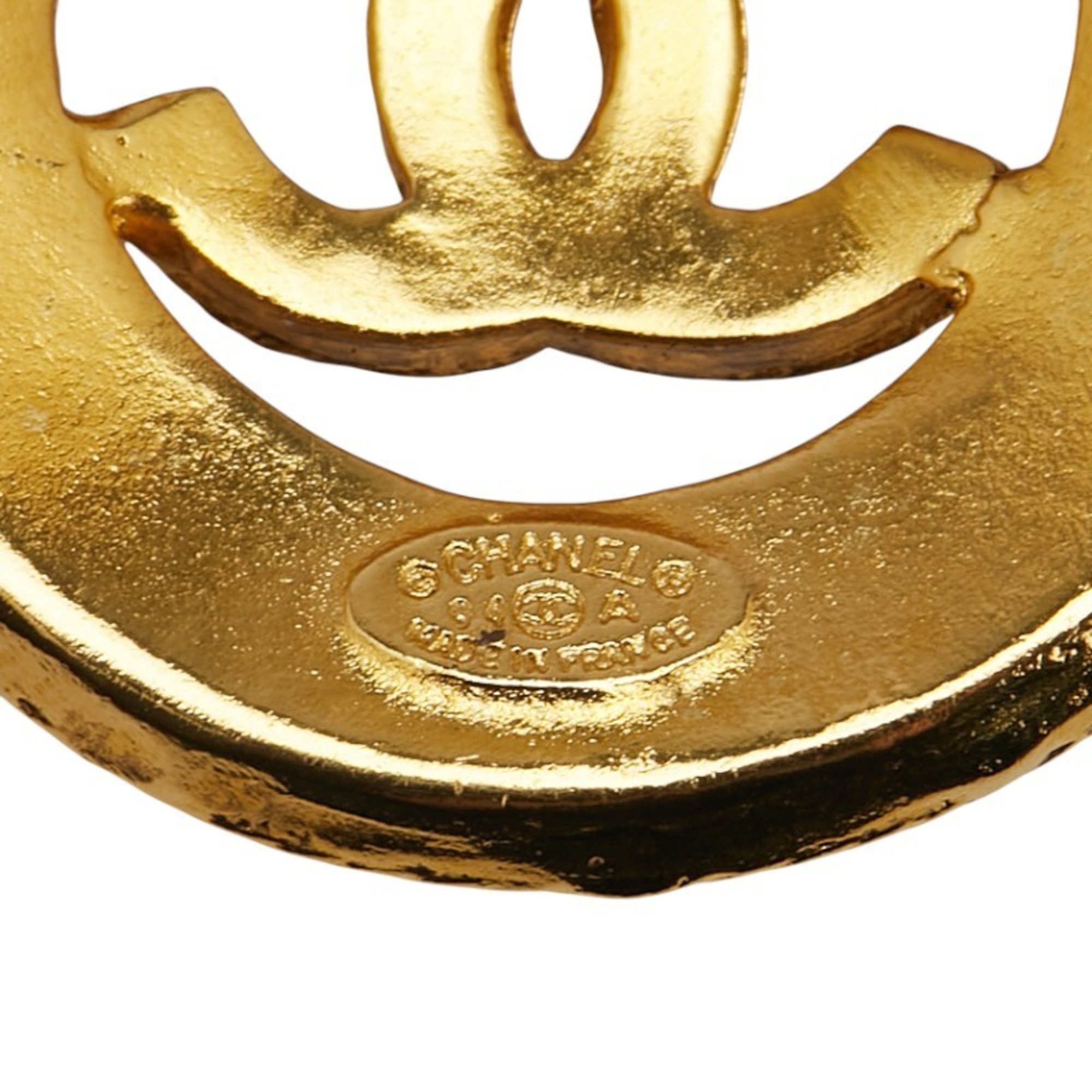 Vintage Chanel Coco Mark Chain Belt, Gold Plated, Women's, CHANEL