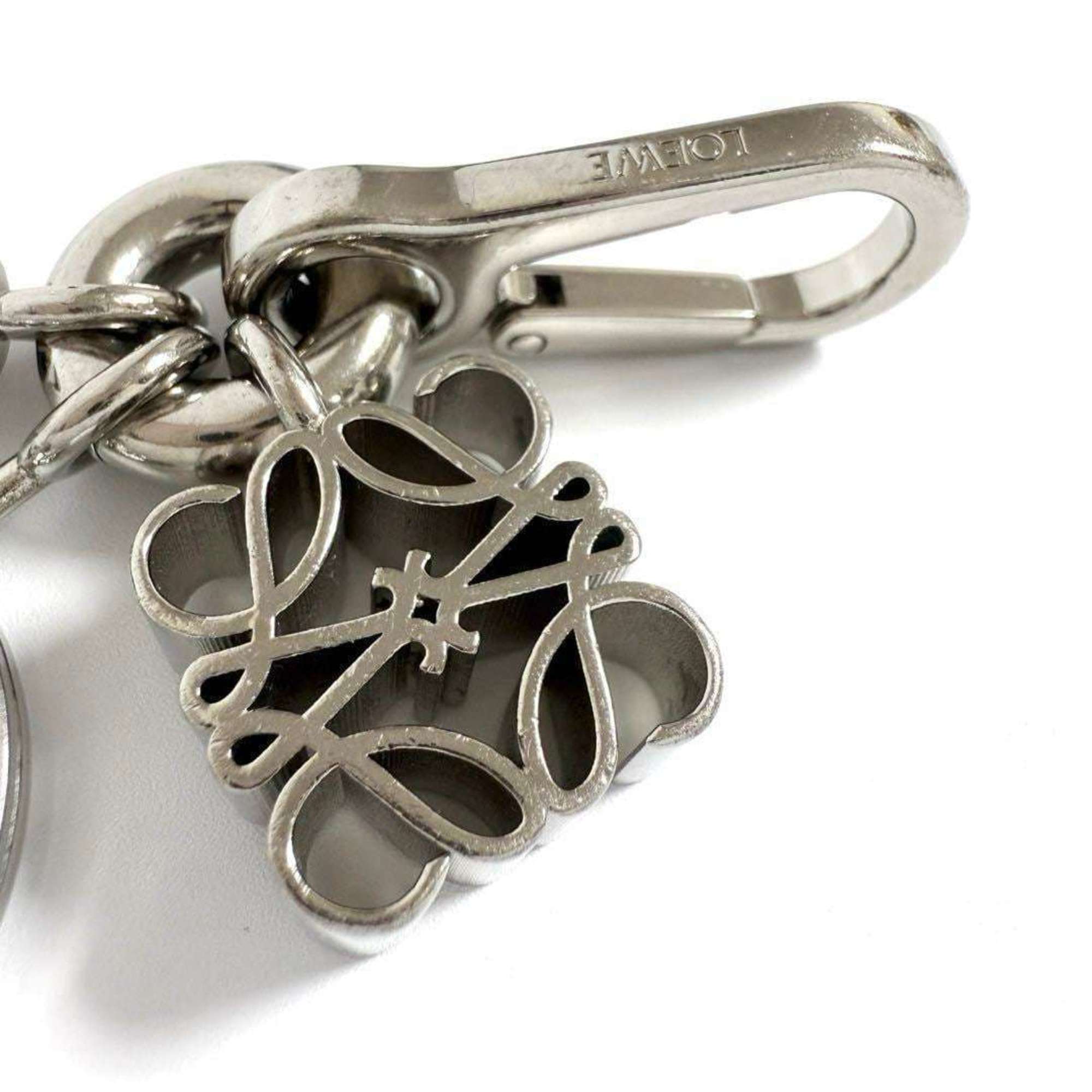 Loewe Anagram Personalized Key Ring Keychain