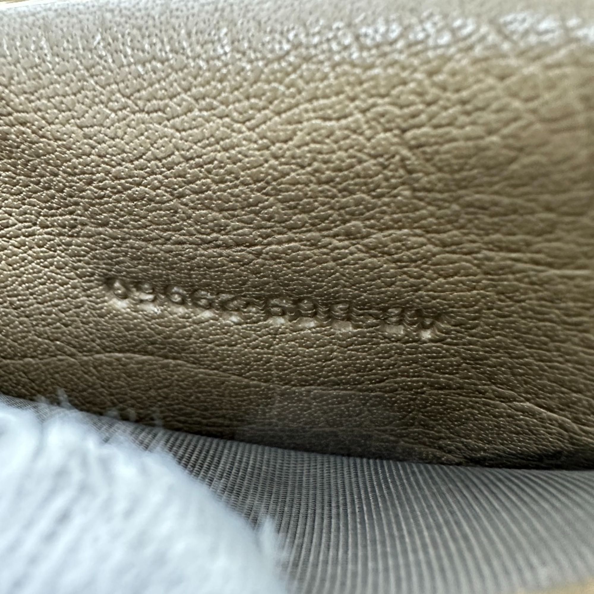 BVLGARI Bvlgari 6-ring double key case, leather, brown, like new, for men