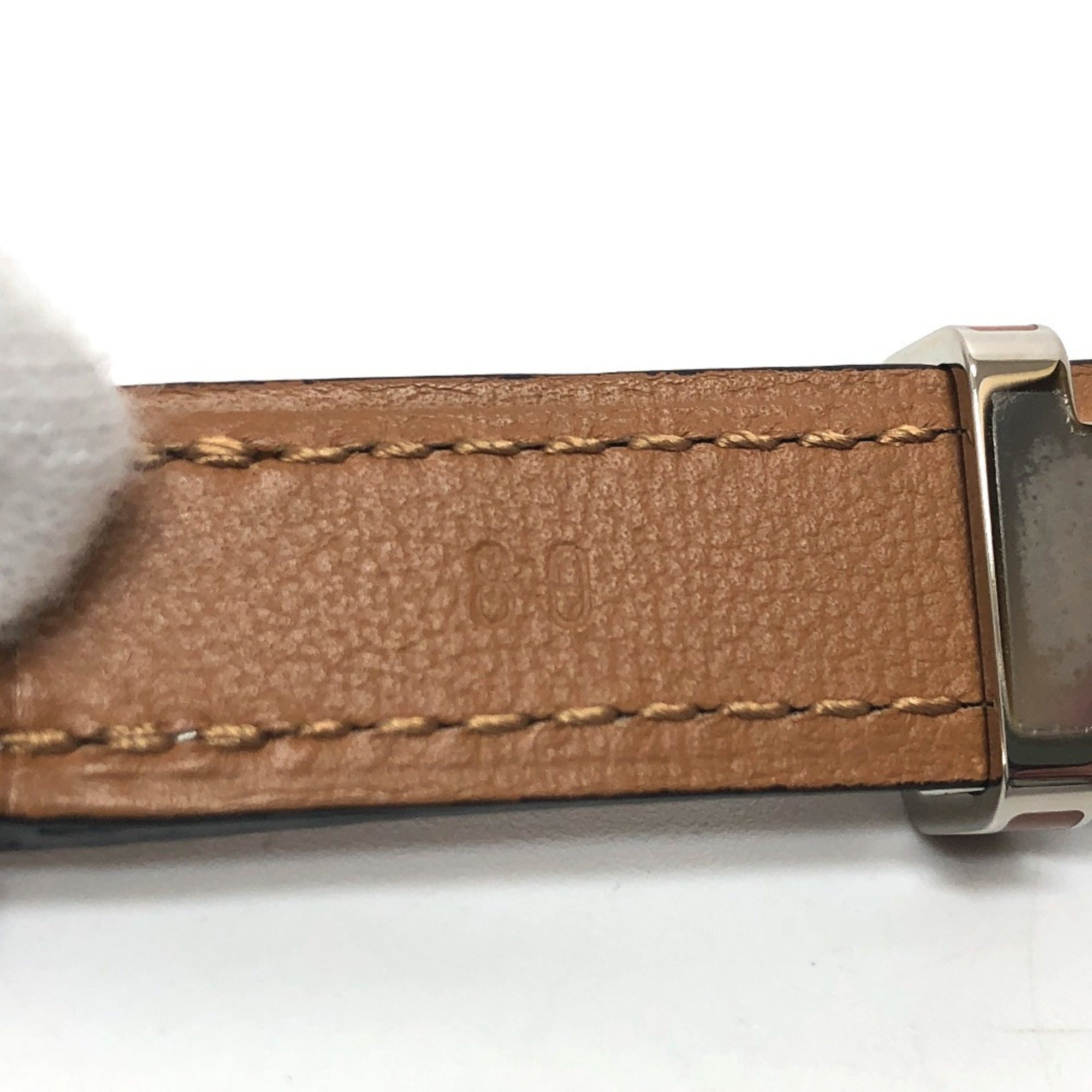 HERMES Hermès Belt "Pop H" 15 Epson Women's Gold