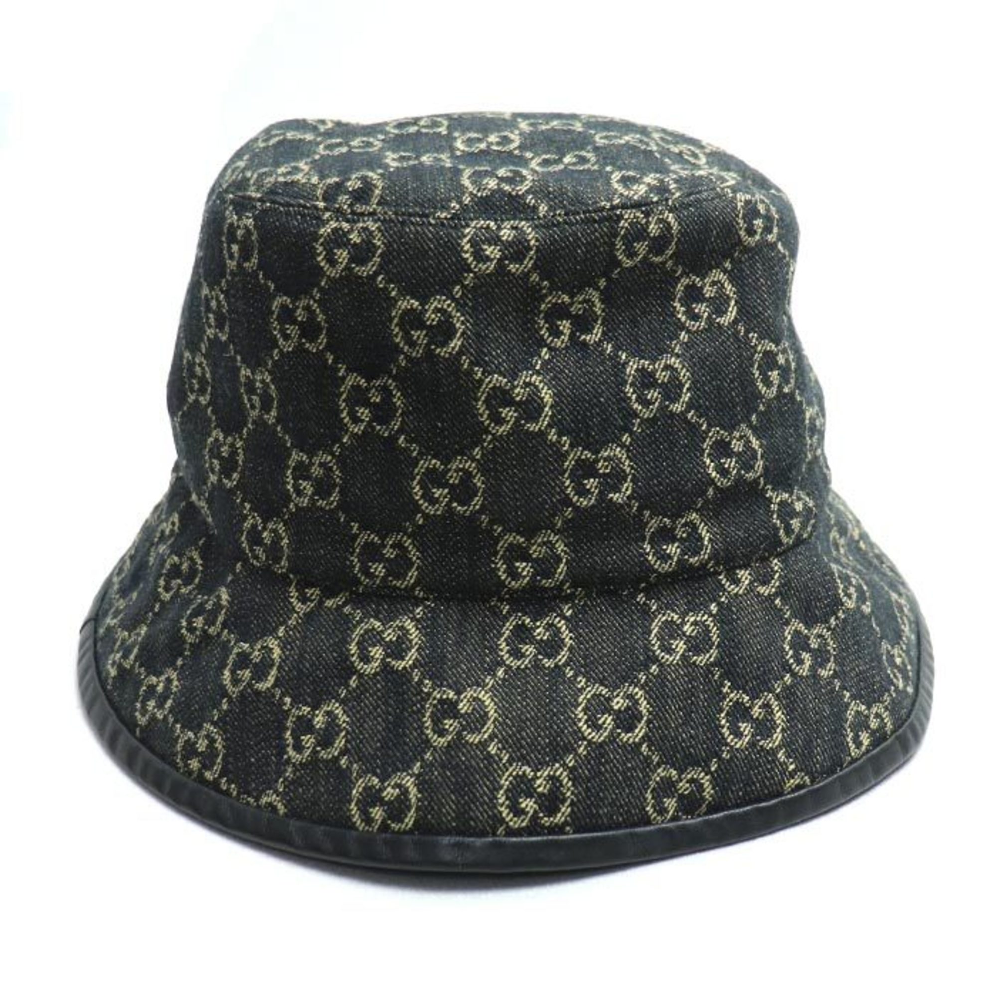 GUCCI Gucci Bucket Hat Black 576371 3HAF8 M Unisex