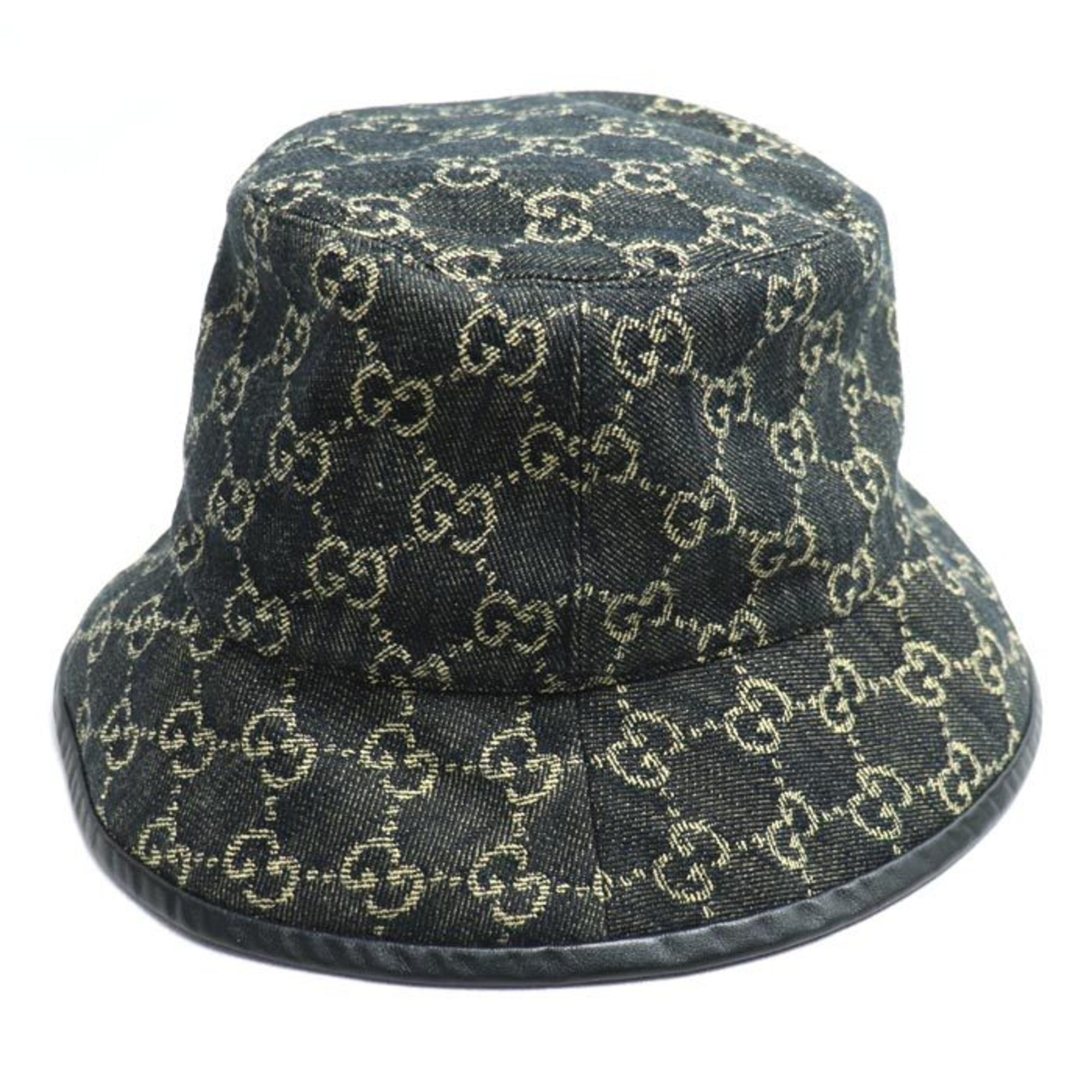 GUCCI Gucci Bucket Hat Black 576371 3HAF8 M Unisex