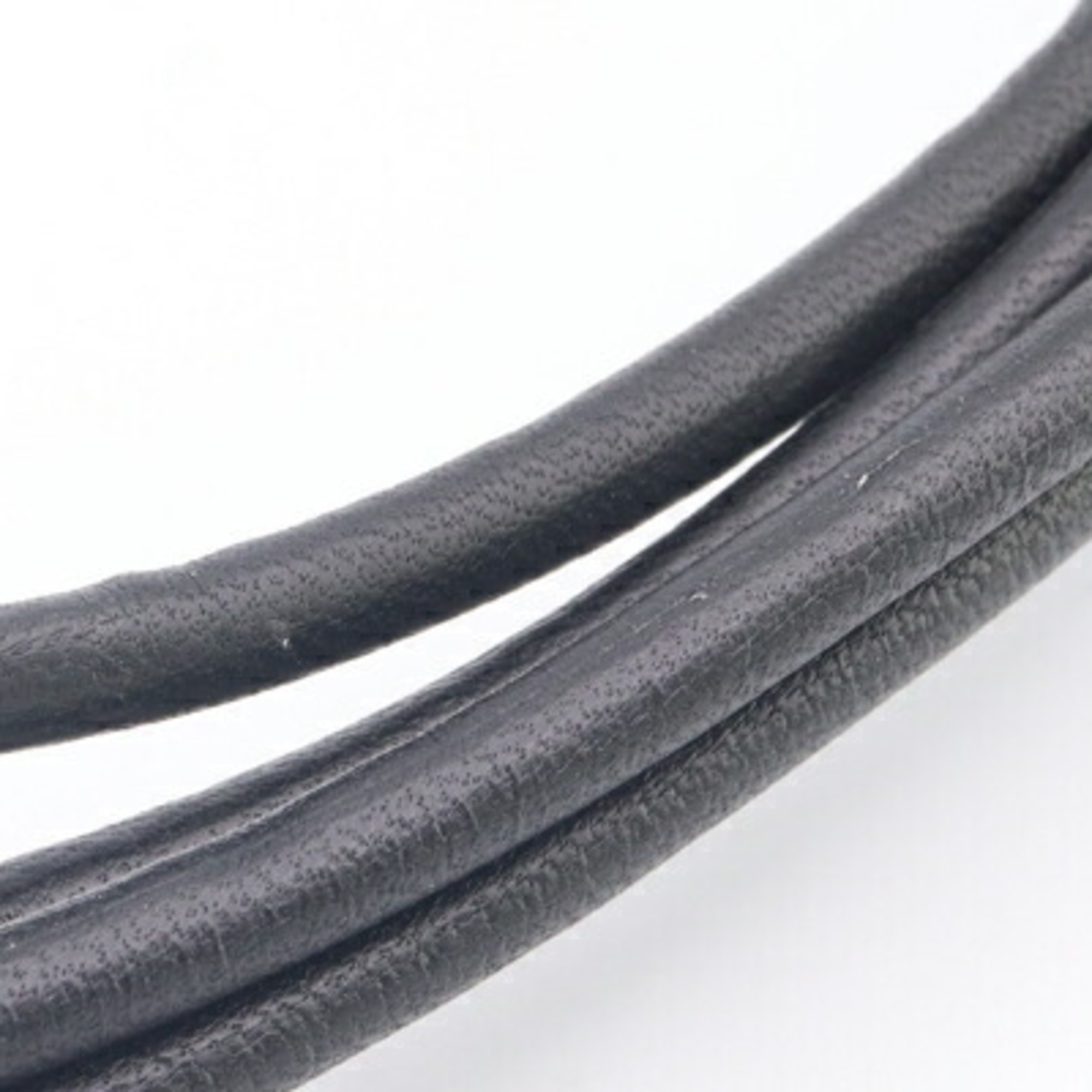 Bottega Veneta Key Ring 639704 Black Leather Keychain Strap Bag Charm for Men and Women BOTTEGA VENETA