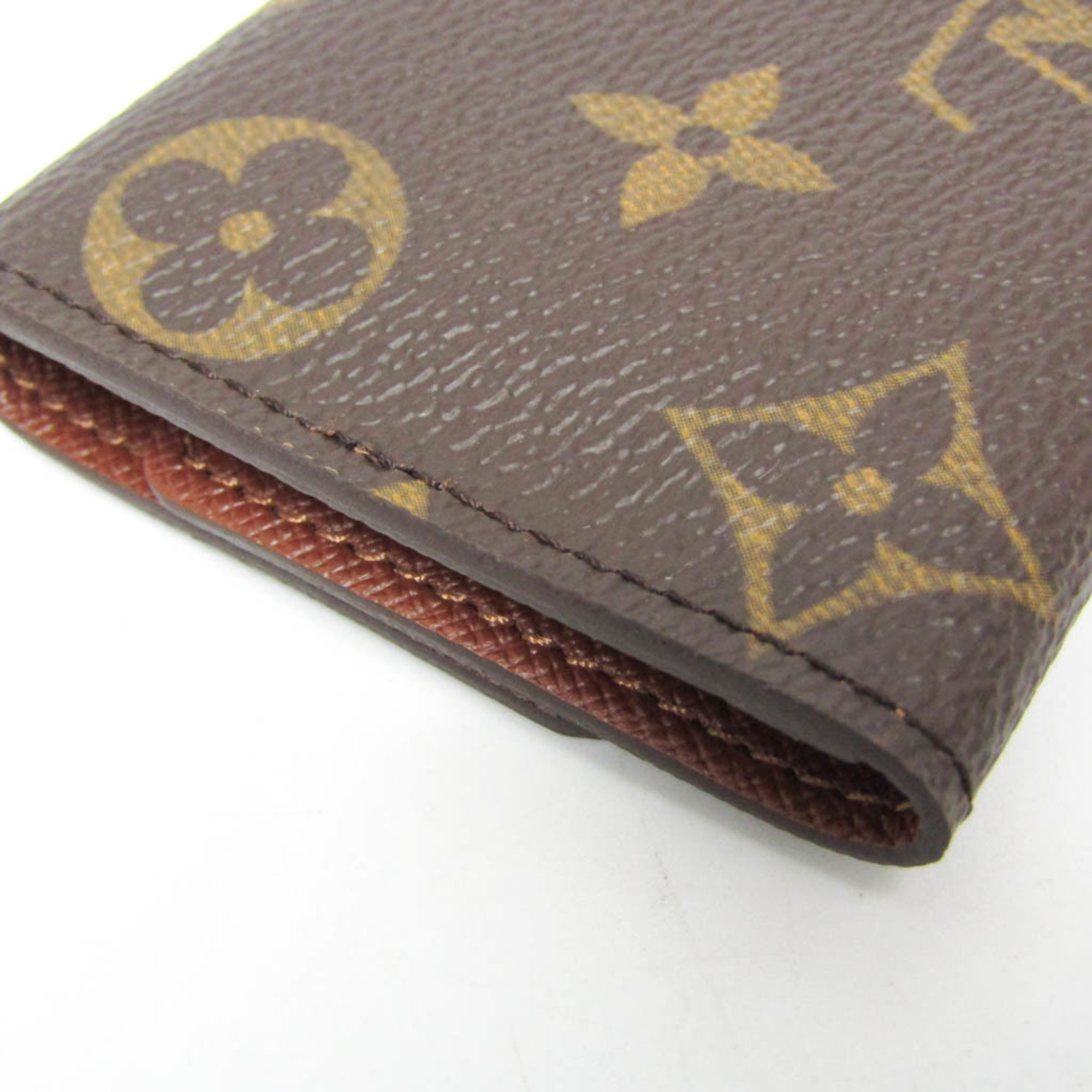 Louis Vuitton Monogram Key Holder 6 M62630 Men,Women Monogram Key Case Brown